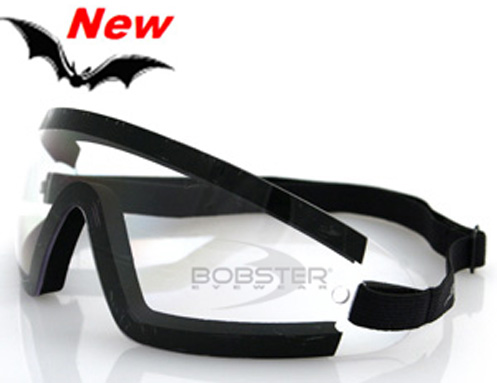 Wrap Around Clear Lens Goggles, by Bobster